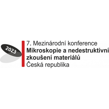 Samostatné výstavní místo - 7. ročník mezinárodní konference MIKROSKOPIE A NEDESTRUKTIVNÍ ZKOUŠENÍ MATERIÁLŮ 2023